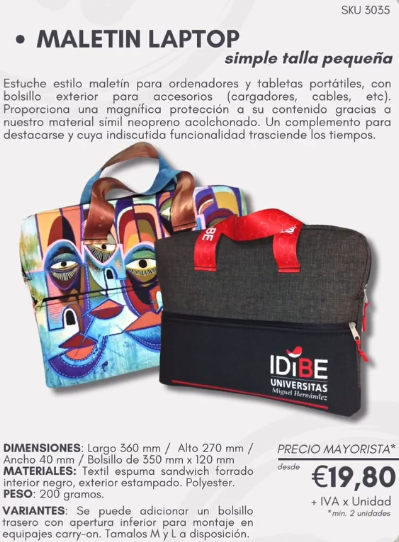 Maletín para portátil